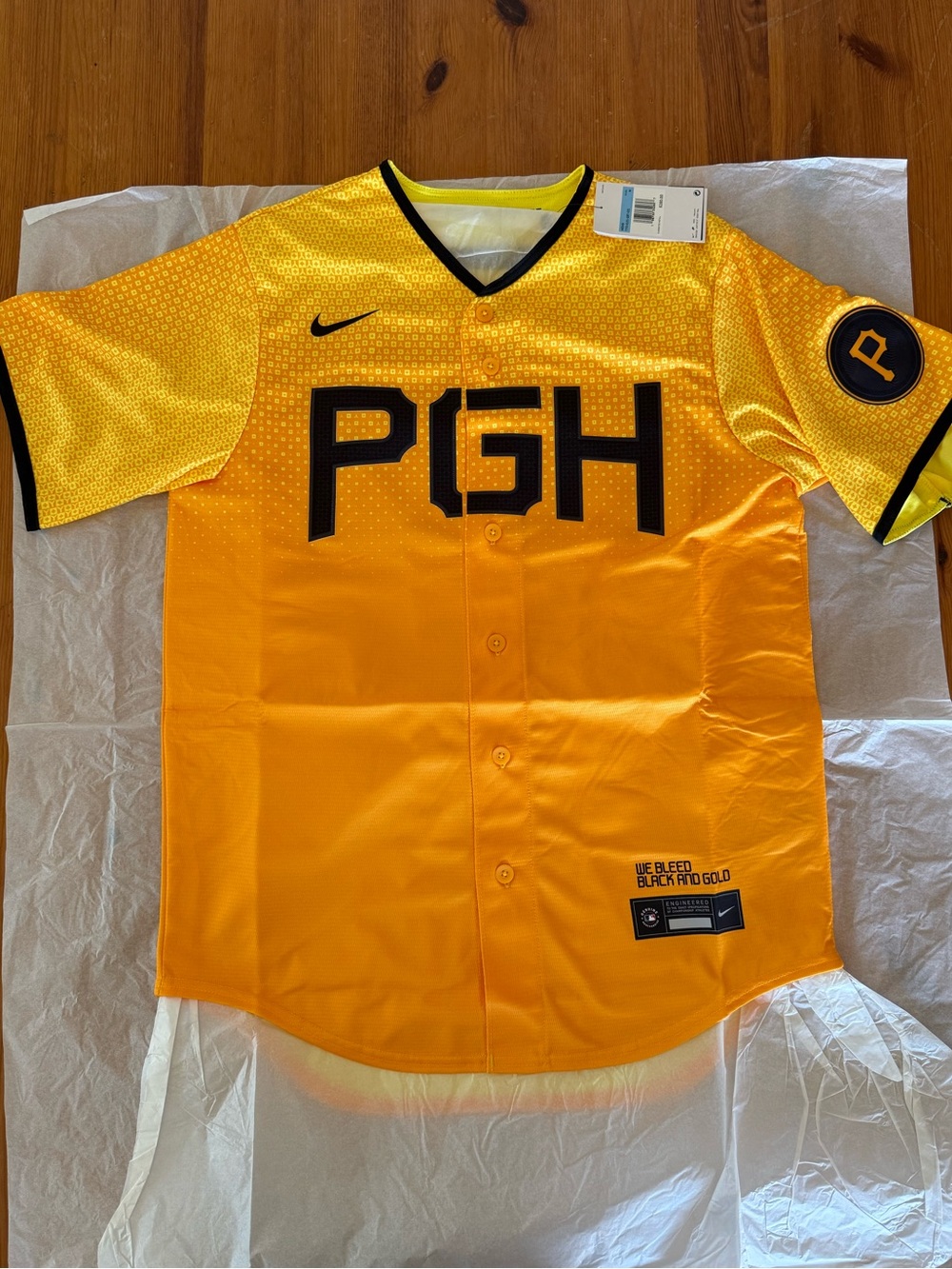 Pittsburgh Pirates Nike City Connect Jersey Roberto Clemente 21 Medium